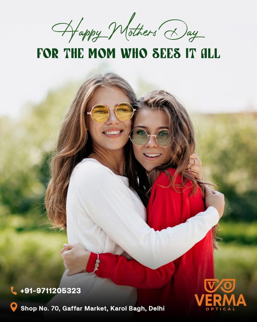 Instagram post from vermaoptical.luxuryeyewear. This post is in position 4.