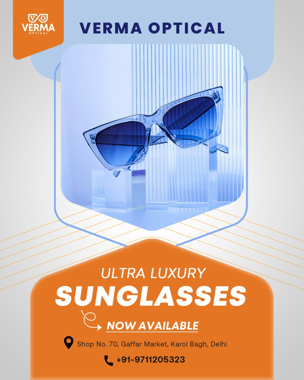 Instagram post from vermaoptical.luxuryeyewear. This post is in position 10.